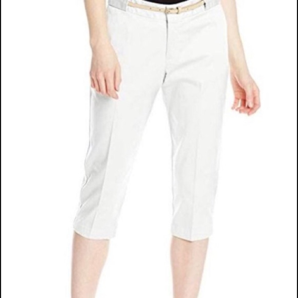 Dockers  Capri  Beige Pockets Zipper